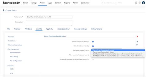 smart card assistant for mac|Configure Smart Card Logon for MacOS .